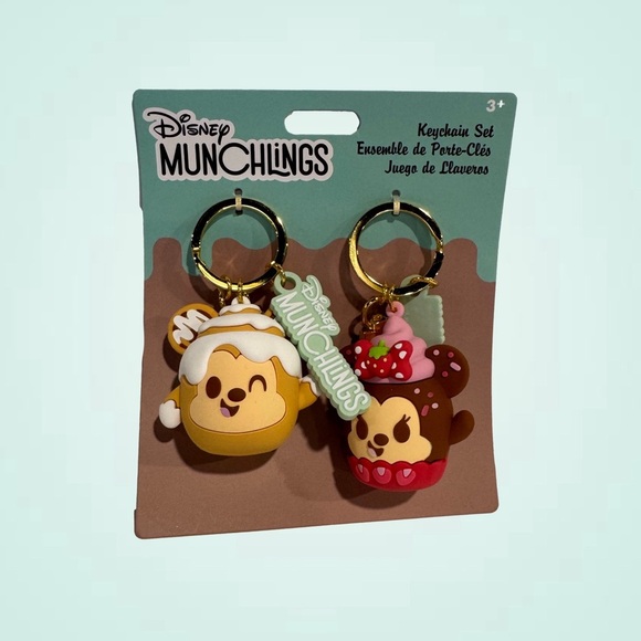 Disney Other - Disney Munchlings Keychain Set